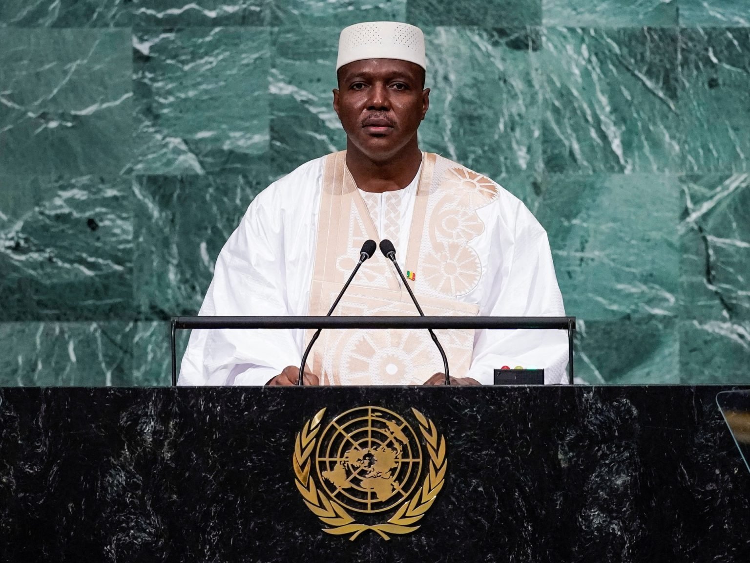 At UN, Mali army-appointed PM slams France, praises Russia ties