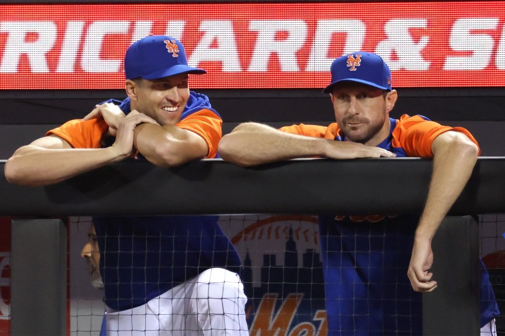 Jacob deGrom and Max Scherzer