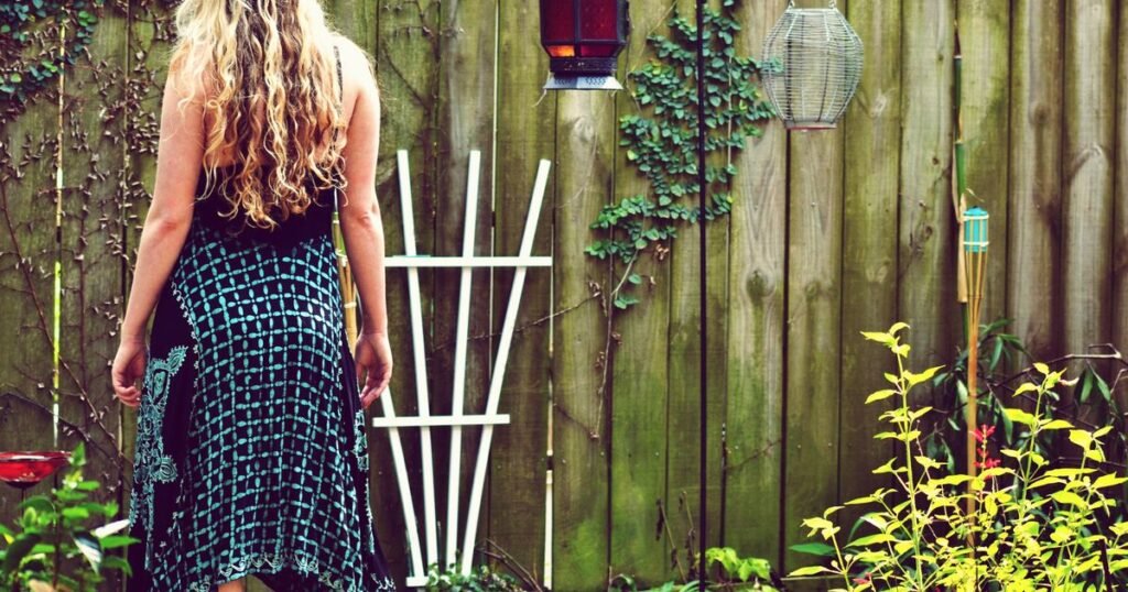 Mum baffled after neighbour buys trampoline to peek over her garden fence