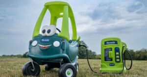 Iconic ‘Little Tikes’ toy car gets one-off electric makeover