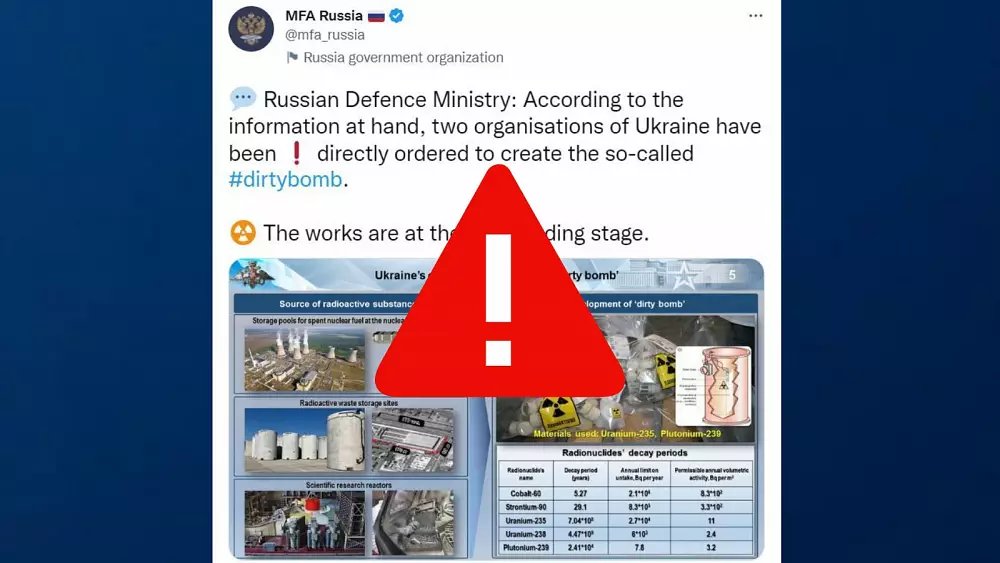 Ukraine war: Russia shares misleading Slovenian photo in ‘dirty bomb’ allegations