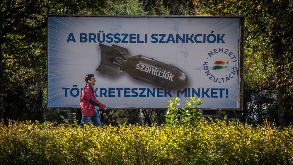 Ukraine war: Hungary comparing EU sanctions on Russia to bombs is ‘inappropriate’