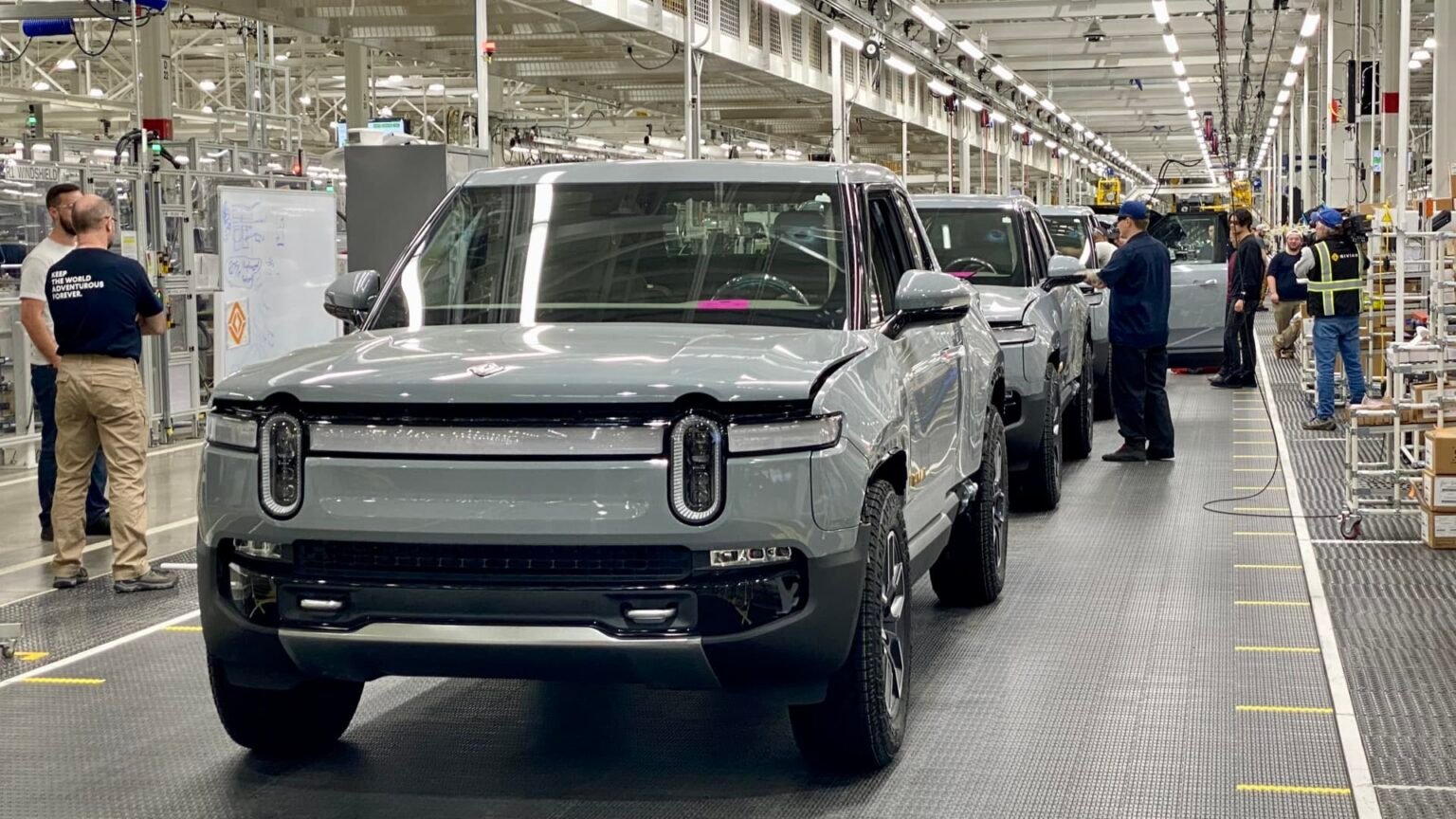 Rivian shares slump after the company announced a big recall