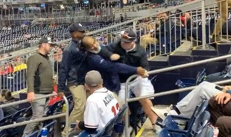 Washington DC firefighter on leave after assaulting usher at Nationals game: ‘Completely unacceptable’