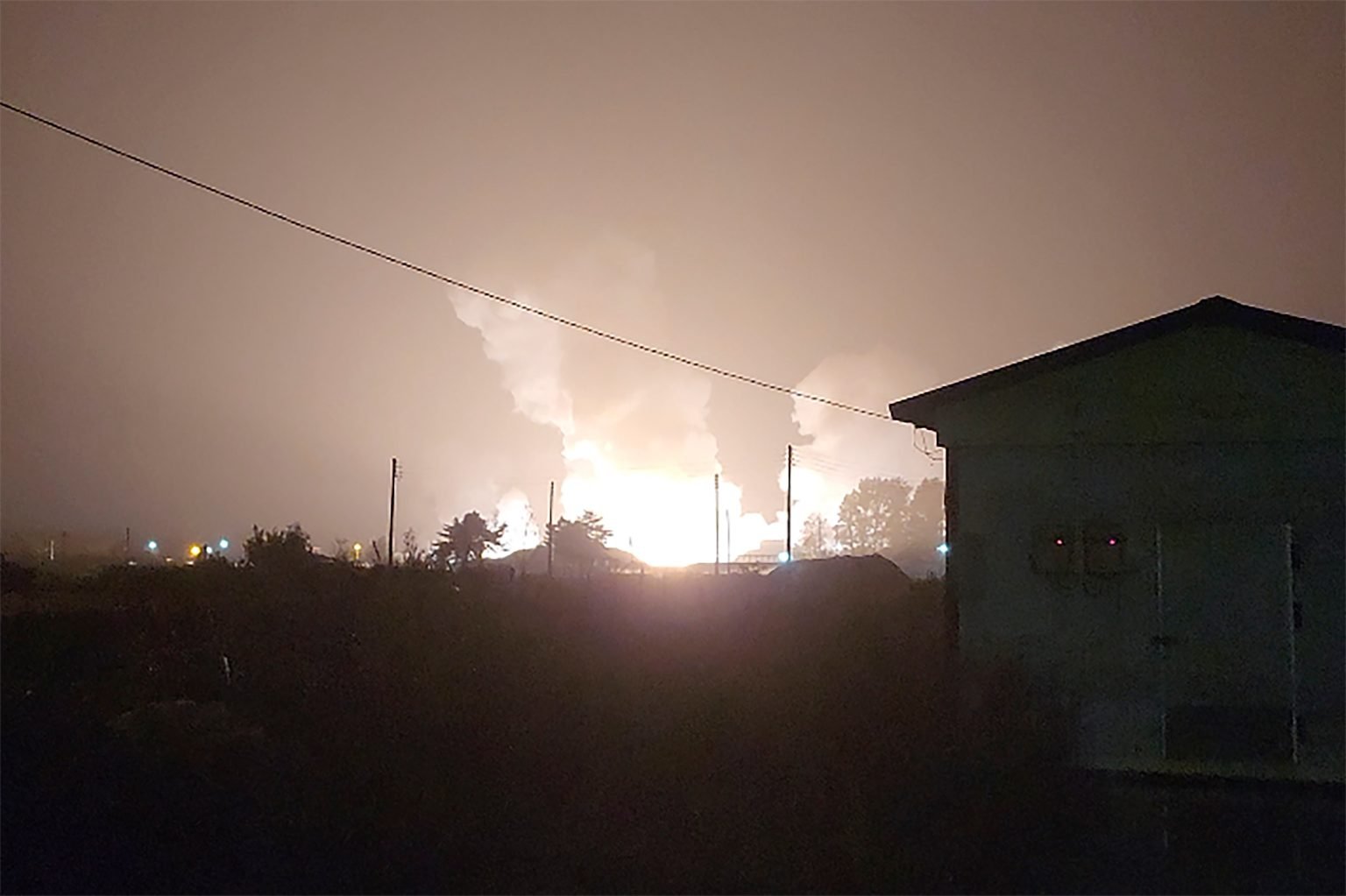 South Korean missile malfunctions, explodes during military drills with US