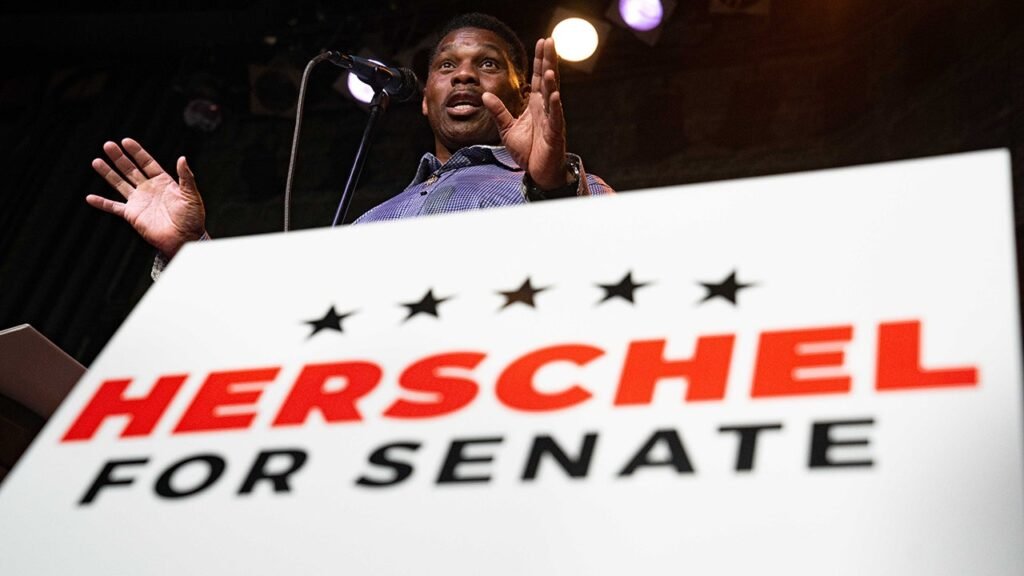 Herschel Walker says he is ‘not deterred’ after allegations he paid for girlfriend’s abortion