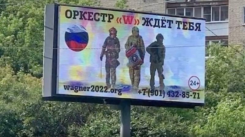 Morale is plummeting in Putin’s private army as Russia’s war in Ukraine falters