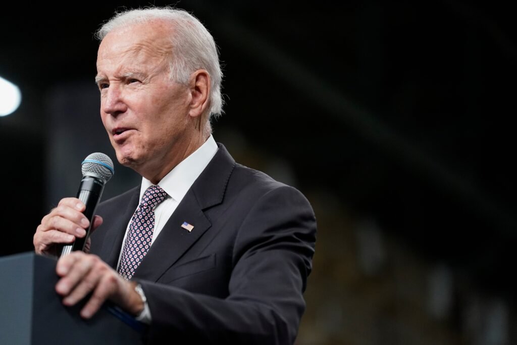 Biden invokes possibility of ‘Armageddon’ in Democratic fundraiser speech