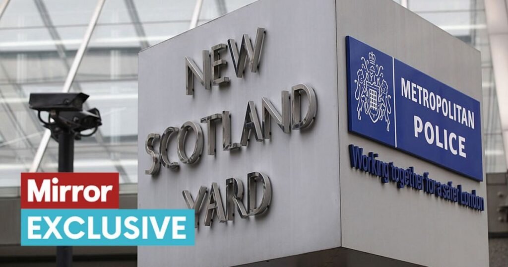 Metropolitan police officer arrested on suspicion of groping female colleague