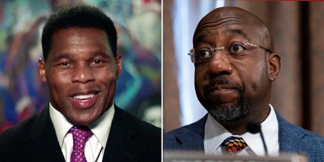 Georgia GOP Senate nominee Herschel Walker and Democratic incumbent Sen. Raphael Warnock.
