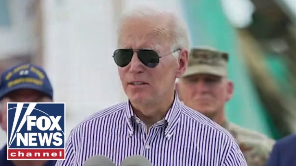 Biden ridiculed for hot mic moment from Florida visit