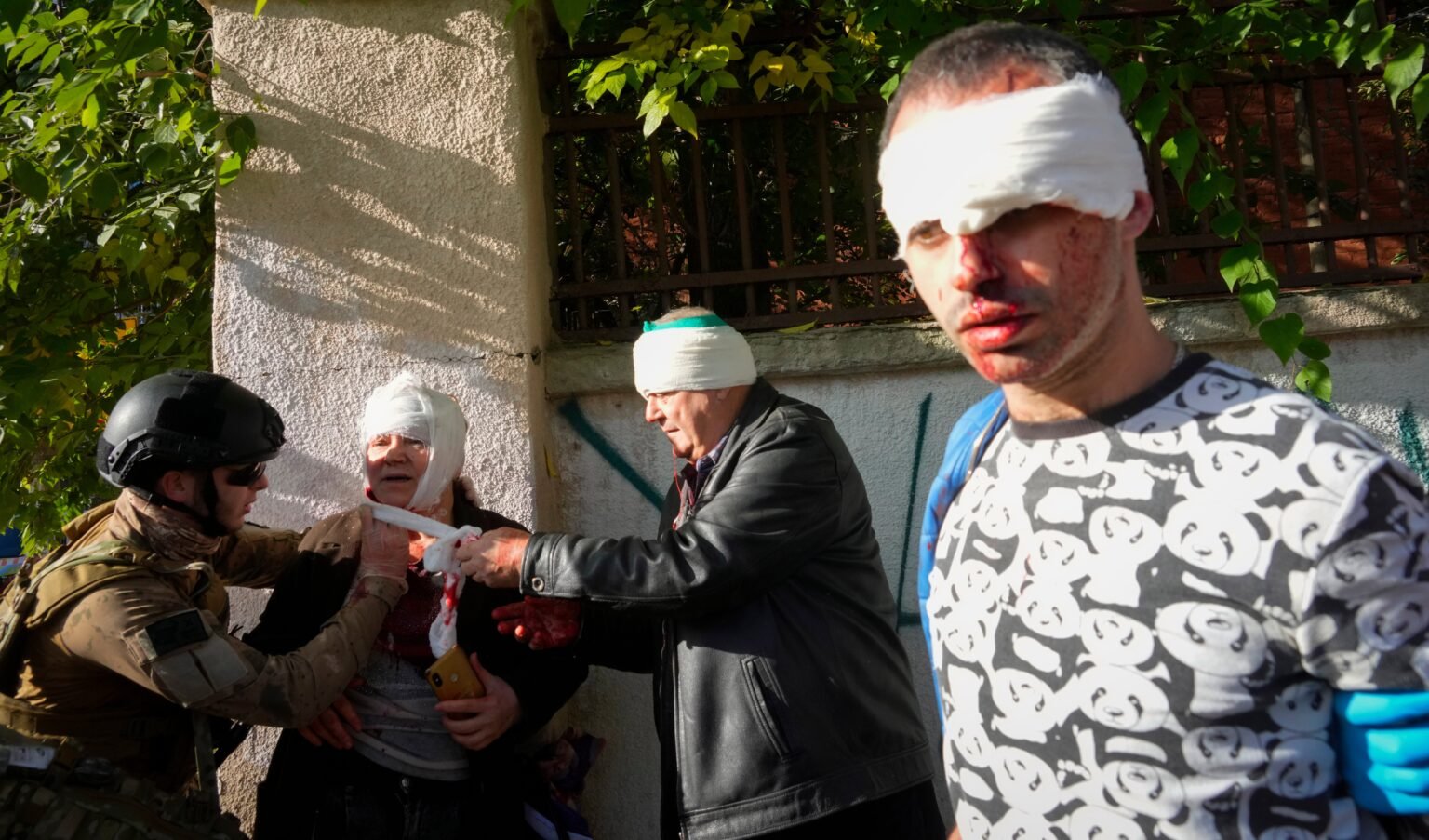 Russia targeted Ukraine’s ‘infrastructure and people’ with hours-long barrage signaling escalation from Putin