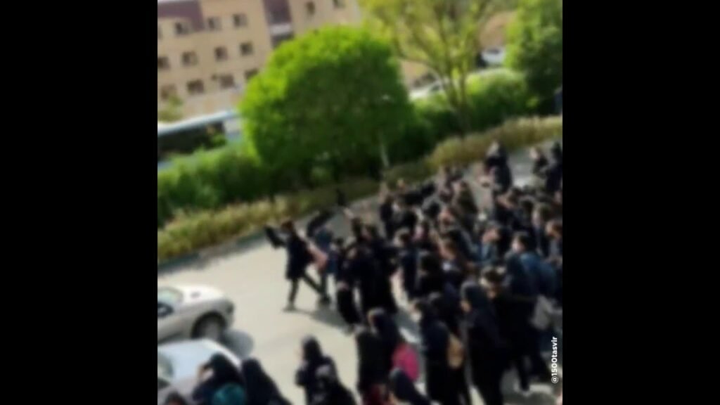 Mahsa Amini: Iran’s security forces violently disperse protesters at Sharif University in Tehran