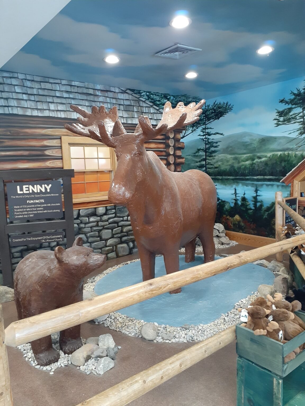 Chocolate moose, anyone? Maine attraction, made of confectionary staple, turns 25