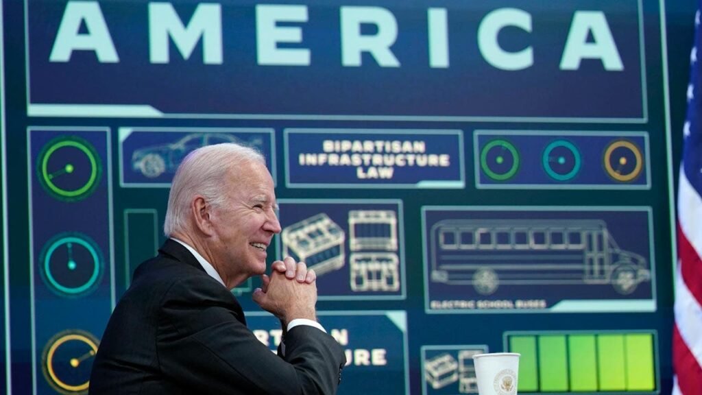 Biden seeks to make repaired Pittsburgh bridge a symbol of success for his infrastructure law