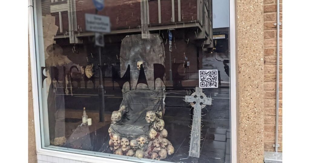 Halloween event organisers issue apology over ‘dead dolls’ window display