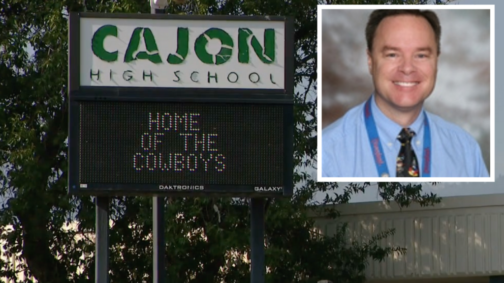 California teacher recorded allegedly saying he wanted to ‘slam’ student’s face ‘against the wall’