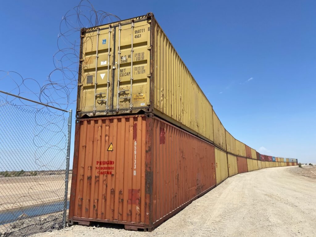 Arizona Gov. Doug Ducey suing Biden admin over demand to remove shipping containers filling gaps at border
