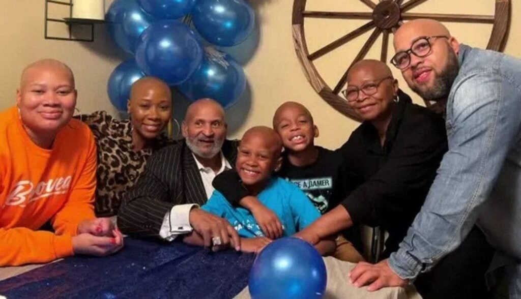 Philadelphia 8-year-old in awe after family shaves heads to support her battle with alopecia
