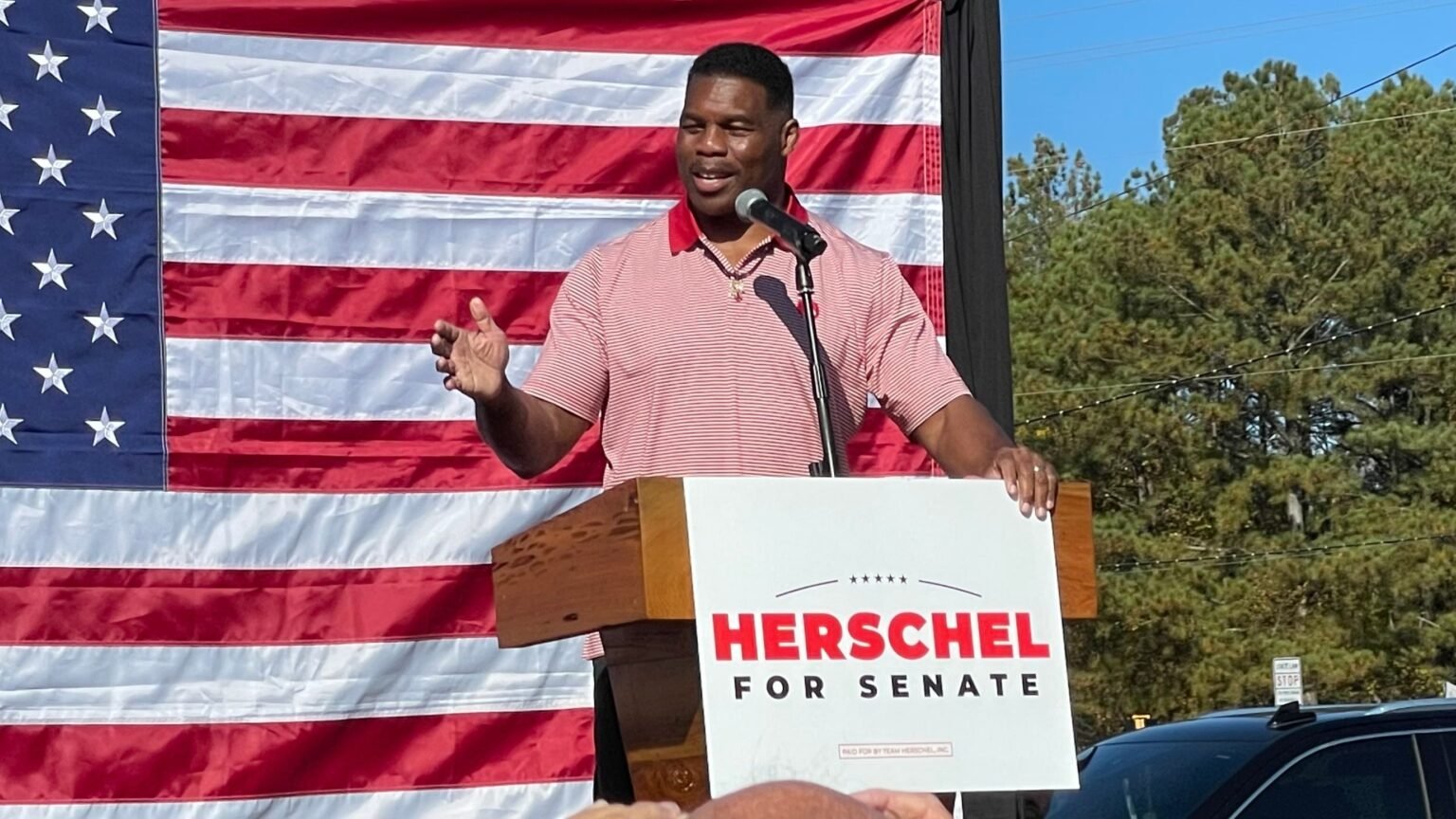 Herschel Walker, facing new abortion allegations, vows ‘they’re not stopping me. I’m winning this’