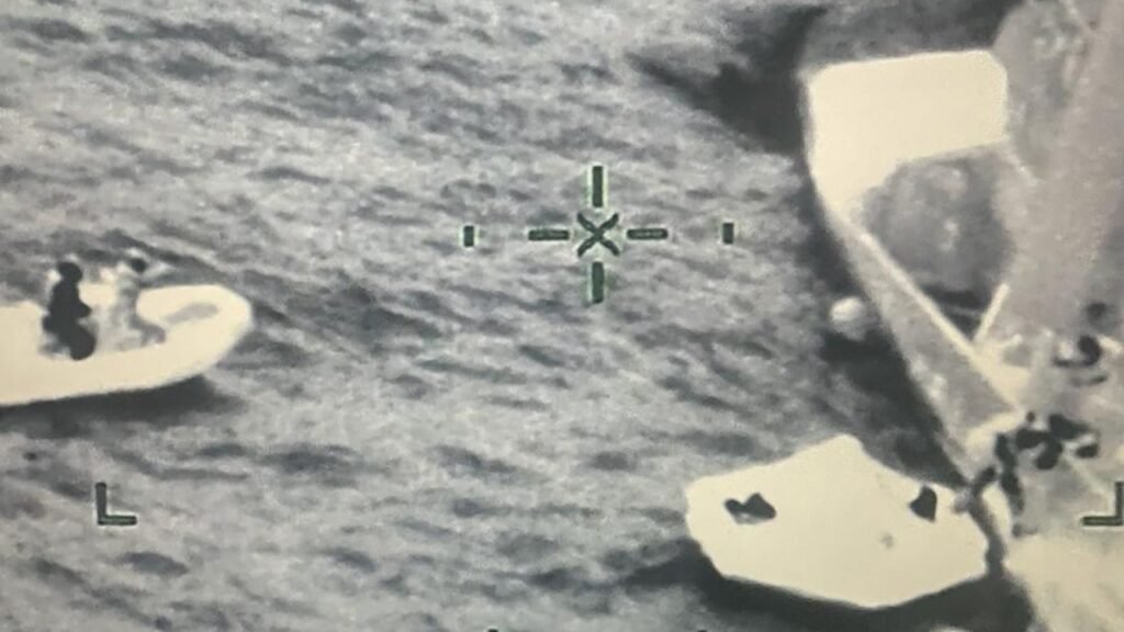 Coast Guard, Good Samaritans rescue 13 after fishing boat strikes massive container ship off Virginia coast
