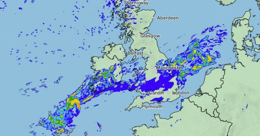 More rain forecast for rest of the week as flood alerts issued across part of UK