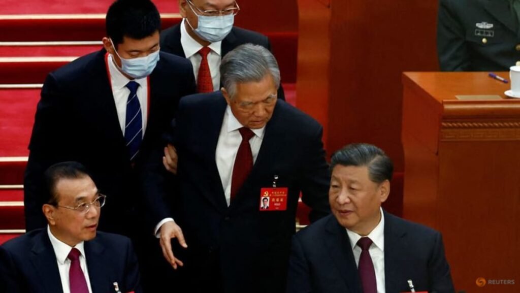 Hu Jintao’s dramatic China Congress exit fuels speculation, official silence