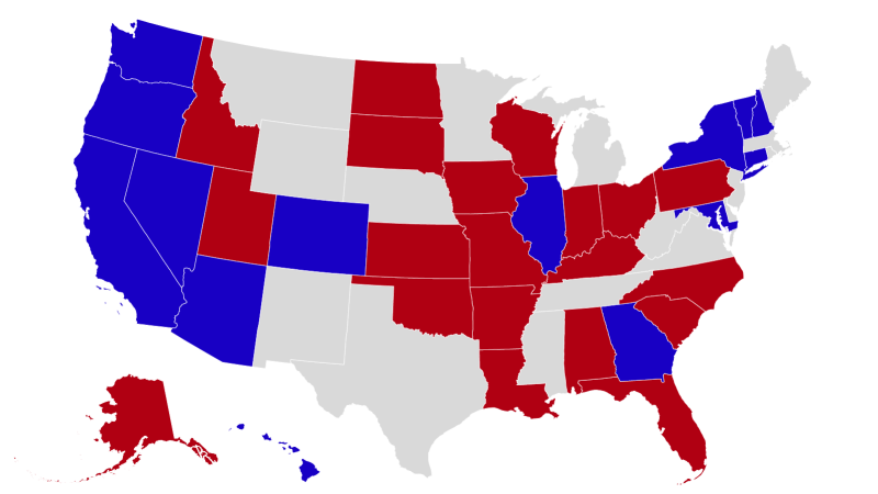 The Senate playing field is shrinking