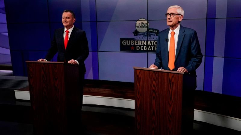 6 takeaways from the Wisconsin governor’s debate between Tony Evers and Tim Michels