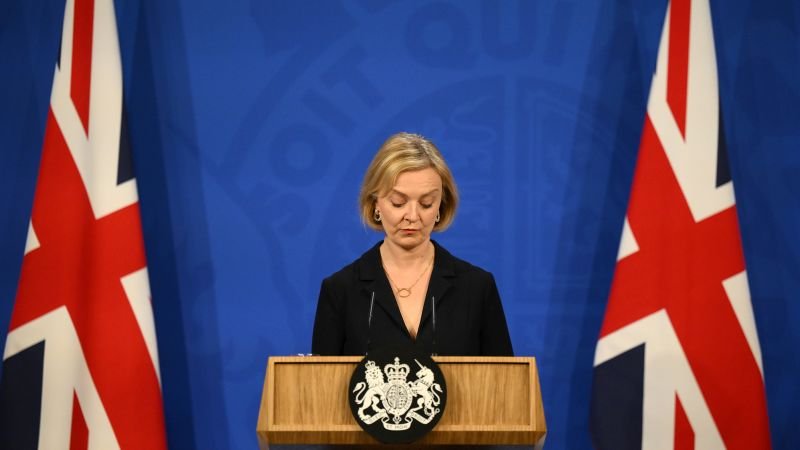 Liz Truss resigns as Britain’s Prime Minister after disastrous six-week tenure