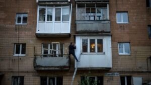 Ukraine tells refugees not to return this winter as Russian strikes put energy grid in peril