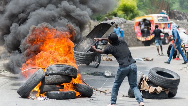 Haiti politician shot dead, as violent gangs and political turmoil push country to the ‘edge of collapse’