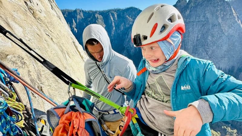 8-year-old Colorado boy is over halfway to becoming youngest to climb towering El Capitan