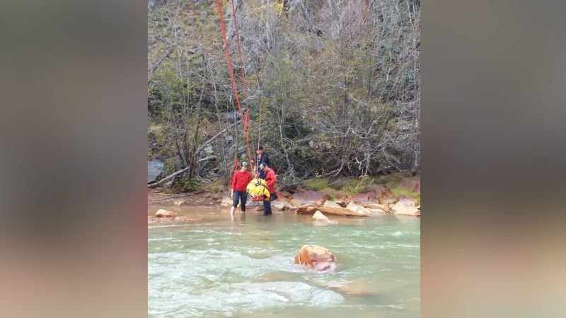 A Colorado train passenger looked out the window — and found a missing hiker