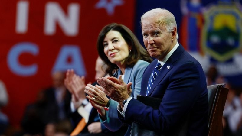 Biden moves to shore up support in blue states in an election that appears to be slipping away