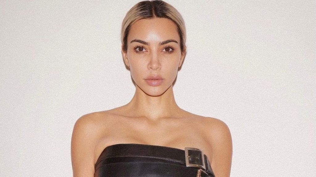 Kim Kardashian Makes Her Own Mini Balenciaga Runway