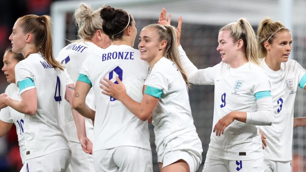 England celebrate 50-year anniversary with victory over United States in front of bumper Wembley crowd