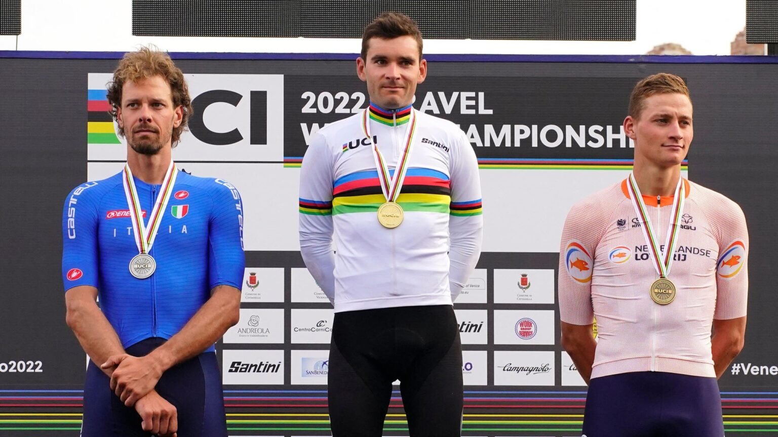 Gianni Vermeersch beats Daniel Oss, Mathieu van der Poel to win Gravel World Championships in Citadella