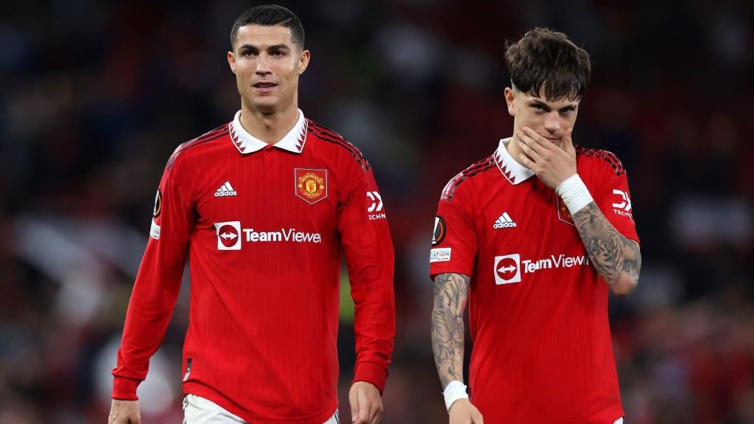 ‘Like a young Cristiano’ – Paul Scholes makes Ronaldo comparison for Man Utd teenager Alejandro Garnacho