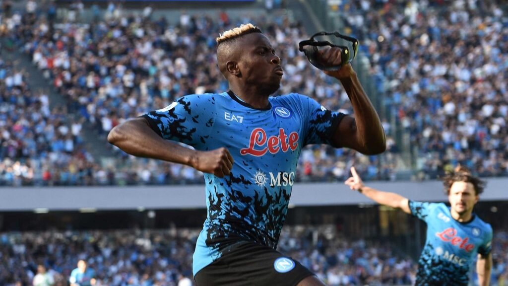 Victor Osimhen hits hat-trick as Napoli win again and Atletico Madrid slump to shock defeat against Cadiz