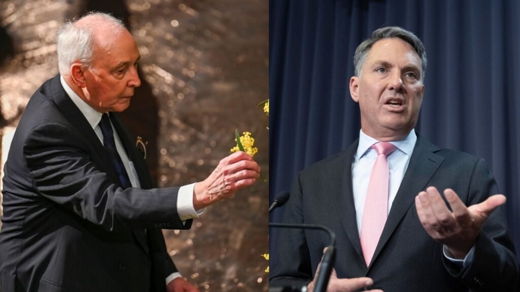 Deputy Prime Minister Richard Marles doubles down on AUKUS, Quad commitment after Paul Keating trashes alliances