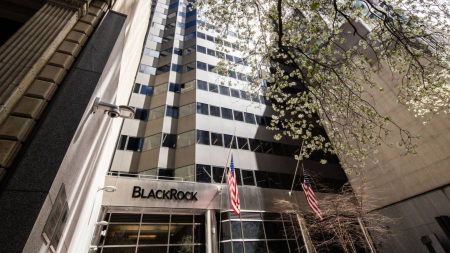 BlackRock hit by falling markets and lower fees