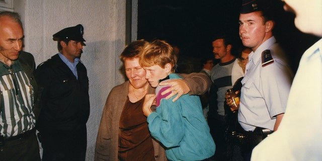 Laetitia Delhez was kidnapped on Aug. 9, 1996, by convicted Belgian child rapist Marc Dutroux. She was rescued by police on August 15 from a soundproof cellar in Dutroux's house.