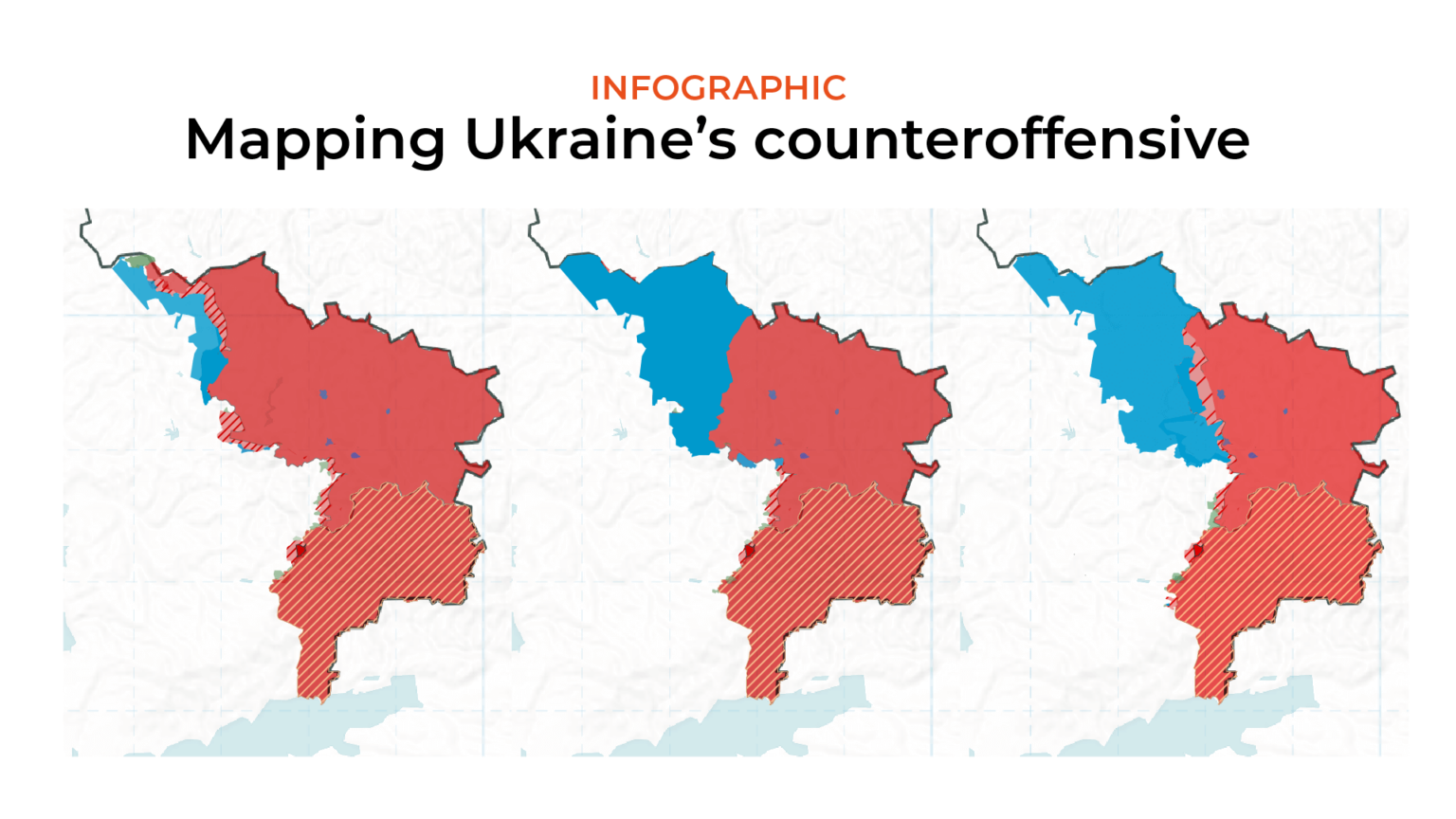 Mapping Ukraine’s counteroffensive