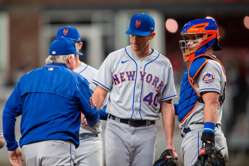 Chris Bassitt is pulled in the third inning.