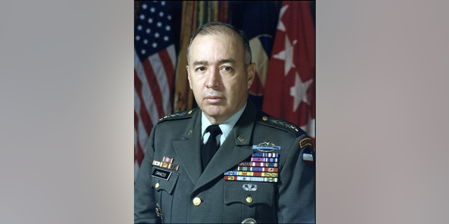 Army Gen. Richard Cavazos circa 1982