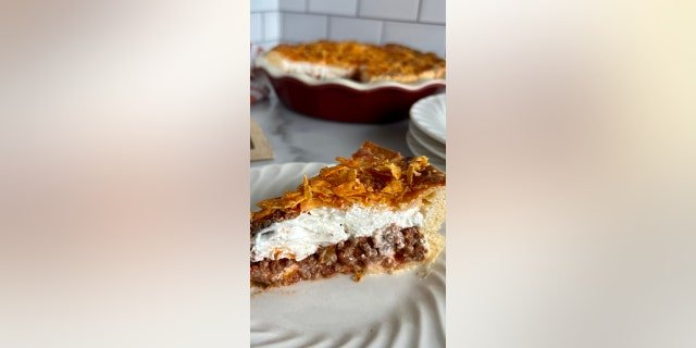 This taco pie recipe is hearty and crunchy. Try the recipe in honor of National Taco Day.