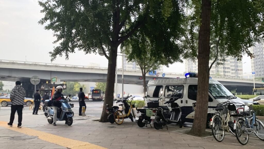 Rare political protest banners removed in Chinese capital