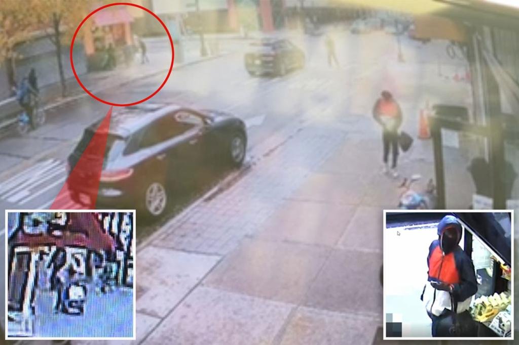 Video captures NYC stray-bullet shooting of 70-year-old woman