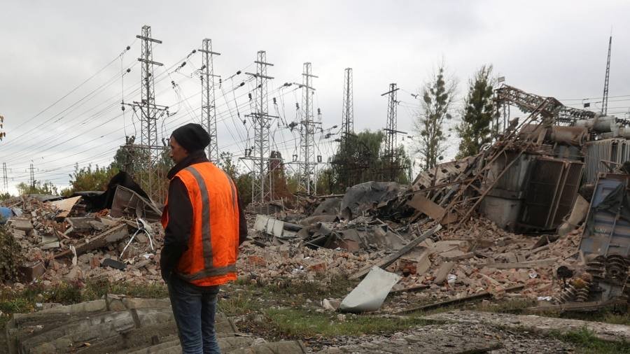 Ukraine rushes to protect power network from Russian destruction